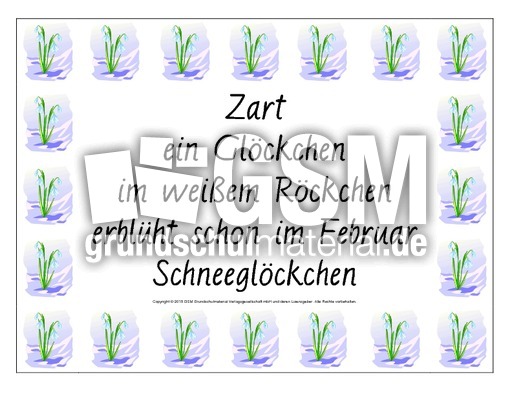 Gedicht Elfchen Frühling